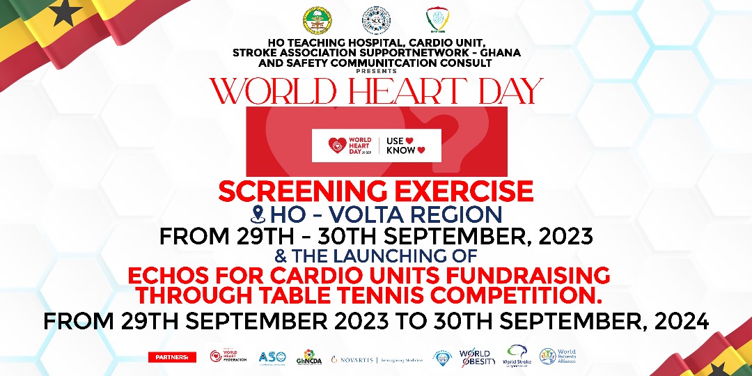 World Heart Day 2023 Communities Screening exercise and Launching of Echos4CardioUnit Fundraising
